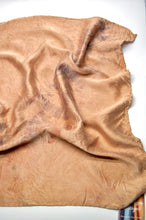 Load image into Gallery viewer, Botanically Dyed Silk Bandana - Charmeuse Silk