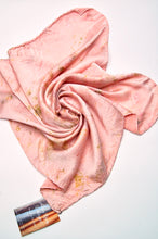 Load image into Gallery viewer, Botanically Dyed Silk Bandana - Charmeuse Silk