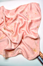 Load image into Gallery viewer, Botanically Dyed Silk Bandana - Charmeuse Silk