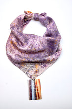 Load image into Gallery viewer, Botanically Dyed Silk Bandana - Charmeuse Silk