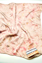 Load image into Gallery viewer, Botanically Dyed Silk Bandana - Charmeuse Silk