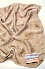 Load image into Gallery viewer, Botanically Dyed Silk Bandana - Charmeuse Silk