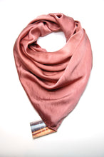 Load image into Gallery viewer, Botanically Dyed Silk Wild Rag - Charmeuse Silk