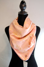 Load image into Gallery viewer, Botanically Dyed Silk Wild Rag - Charmeuse Silk