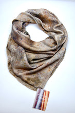 Load image into Gallery viewer, Botanically Dyed Silk Wild Rag - Charmeuse Silk