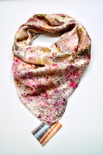 Load image into Gallery viewer, Botanically Dyed Silk Wild Rag - Charmeuse Silk