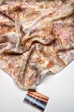 Load image into Gallery viewer, Botanically Dyed Silk Wild Rag - Habotai Silk