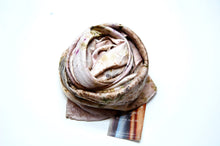 Load image into Gallery viewer, Botanically Dyed Silk Wild Rag  - Charmeuse Silk