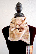 Load image into Gallery viewer, Botanically Dyed Silk Wild Rag - Habotai Silk