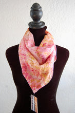 Load image into Gallery viewer, Botanically Dyed Silk Wild Rag - Habotai Silk