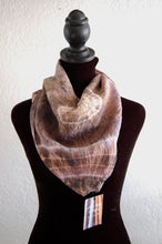 Load image into Gallery viewer, Botanically Dyed Silk Wild Rag - Habotai Silk