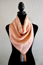 Load image into Gallery viewer, Botanically Dyed Silk Wild Rag - Charmeuse Silk