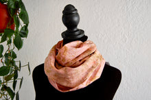 Load image into Gallery viewer, Botanically Dyed Silk Scarf  - Habotai Silk