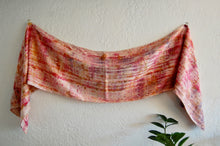 Load image into Gallery viewer, Botanically Dyed Silk Scarf - Charmeuse Silk