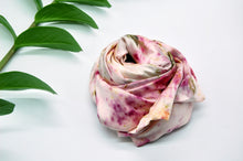 Load image into Gallery viewer, Botanically Dyed Mulberry Silk Pillowcase
