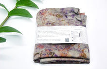 Load image into Gallery viewer, Botanically Dyed Mulberry Silk Pillowcase
