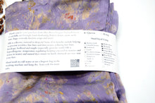 Load image into Gallery viewer, Botanically Dyed Mulberry Silk Pillowcase
