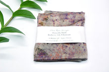 Load image into Gallery viewer, Botanically Dyed Mulberry Silk Pillowcase
