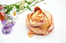 Load image into Gallery viewer, Botanically Dyed Mulberry Silk Pillowcase
