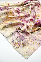 Load image into Gallery viewer, Botanically Dyed Mulberry Silk Pillowcase
