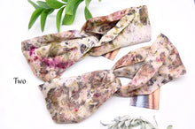 Load image into Gallery viewer, Botanically Dyed Silk Headbands
