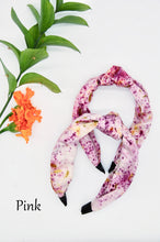 Load image into Gallery viewer, Botanically Dyed Silk Rigid Headbands
