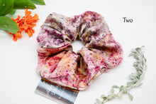 Load image into Gallery viewer, Botanically Dyed Large Silk Scrunchies
