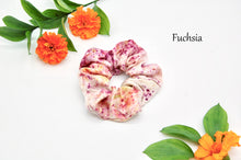 Load image into Gallery viewer, Botanically Dyed Silk Scrunchies
