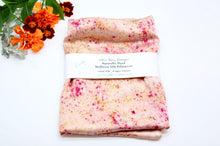 Load image into Gallery viewer, KING SIZE Botanically Dyed Mulberry Silk Pillowcase
