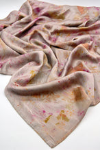 Load image into Gallery viewer, Botanically Dyed Mulberry Silk Pillowcase
