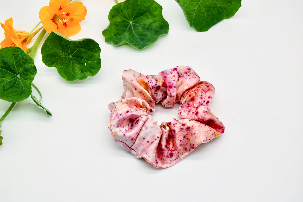 Botanically Dyed Silk Scrunchies