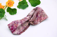 Load image into Gallery viewer, Botanically Dyed Silk Headbands
