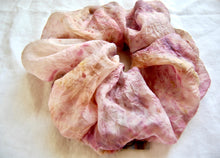 Load image into Gallery viewer, Botanically Dyed Silk Organza Scunchie Puffs
